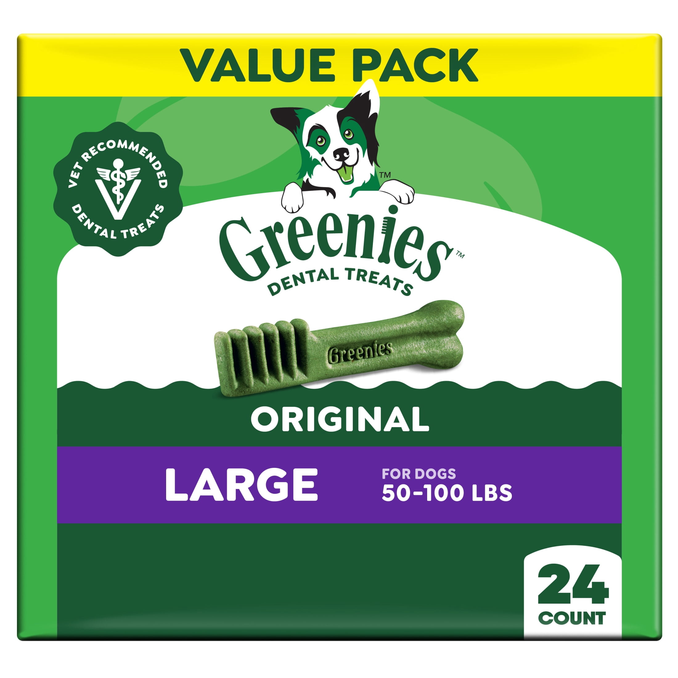 Greenies Original Large Natural Dental Dog Treats