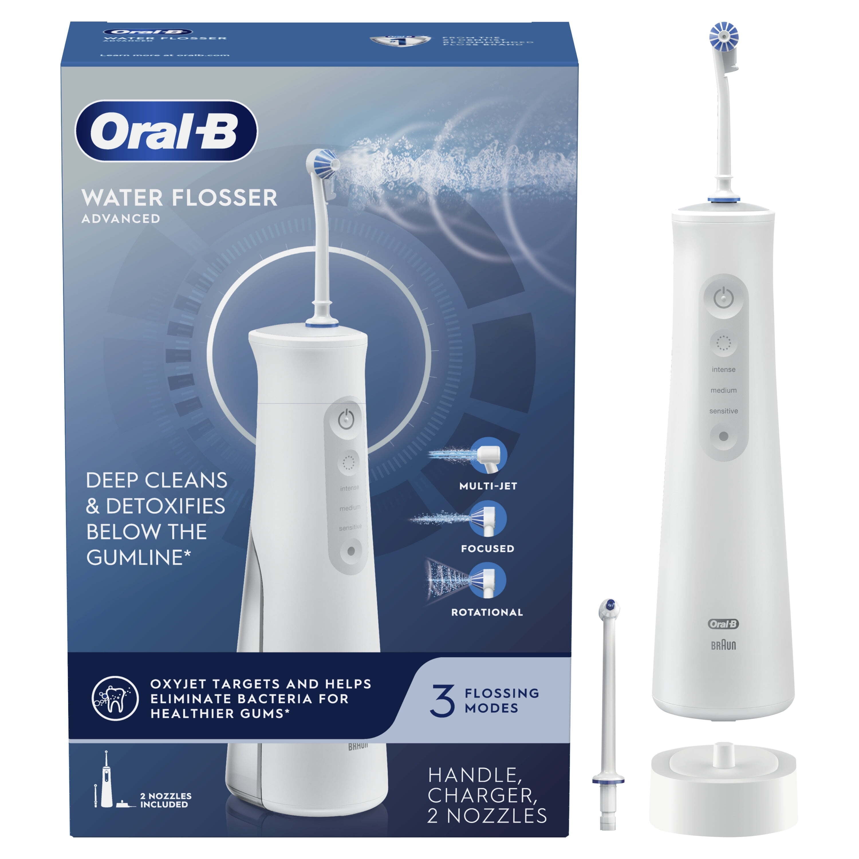 Oral-B Water Flosser Advanced irrigador bucal portátil inal…