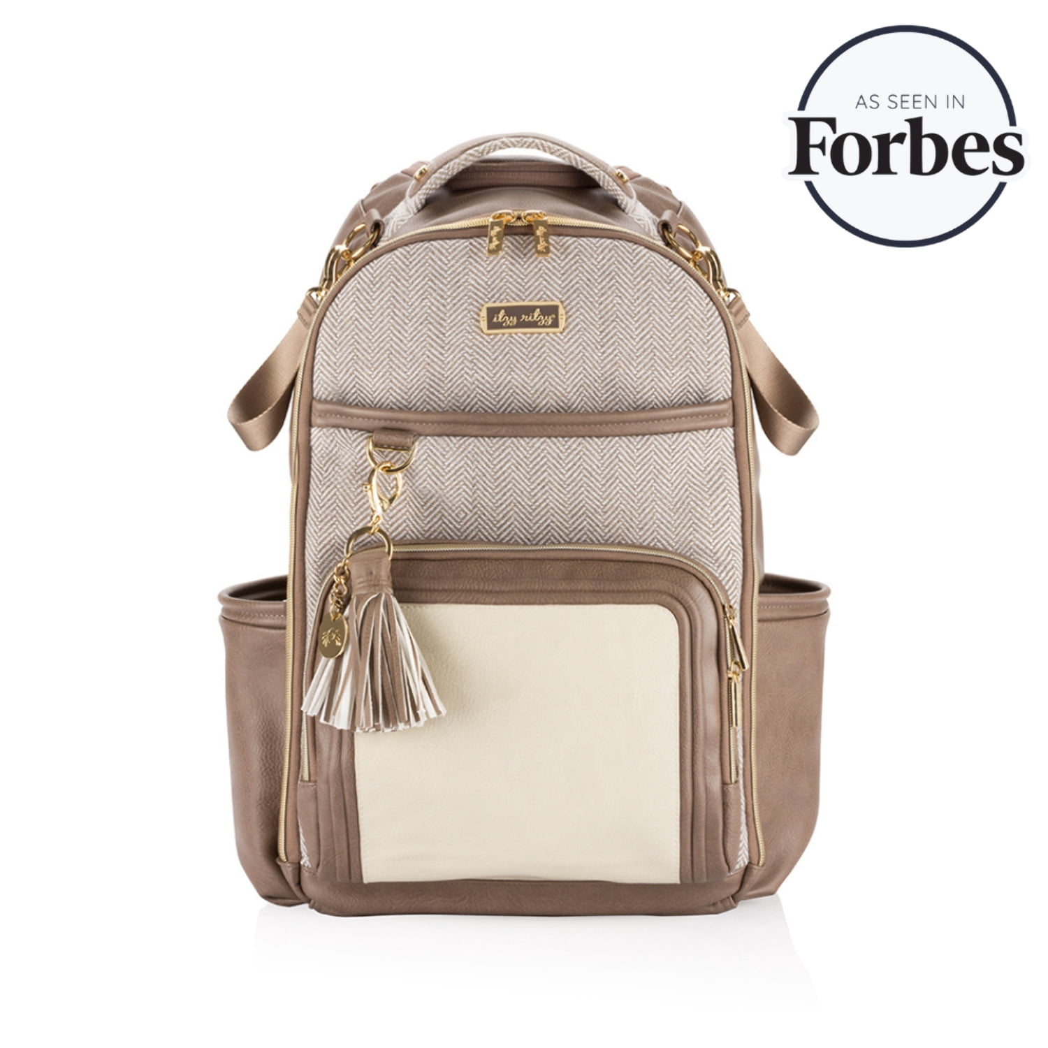Itzy Ritzy Boss Plus Backpack Diaper Bag with Insulated Poc…