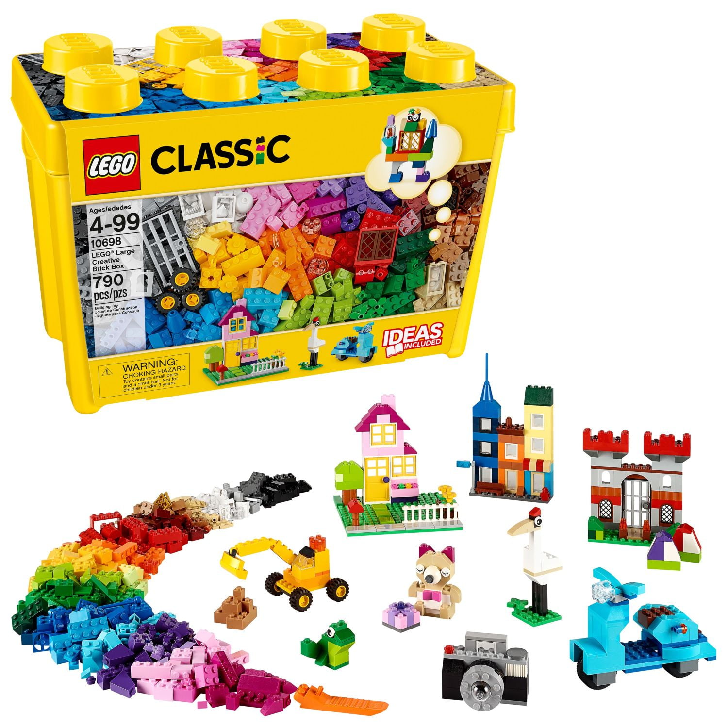 LEGO Classic Large Creative Brick Box 10698 Play and Be Ins…