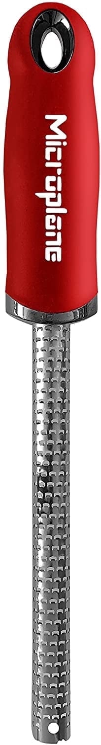 Microplane Premium Spice Grater Red Essential Kitchen Tool…